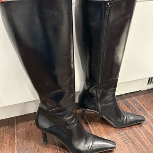 Stuart Weitzman Trophy calf boots